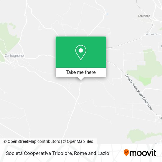 Società Cooperativa Tricolore map