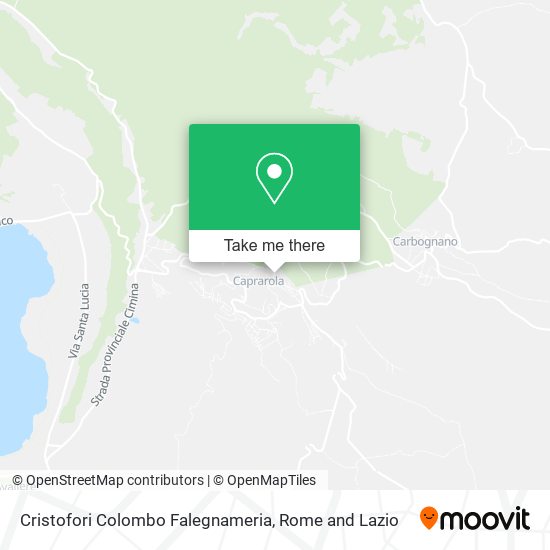Cristofori Colombo Falegnameria map