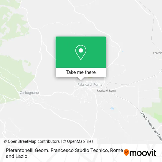 Pierantonelli Geom. Francesco Technical Studio map