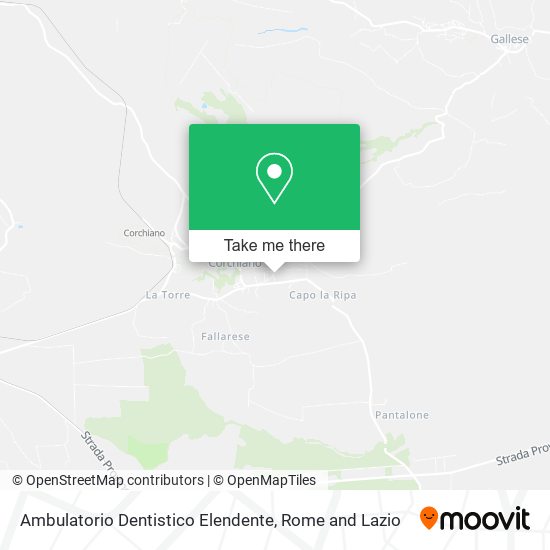 Ambulatorio Dentistico Elendente map