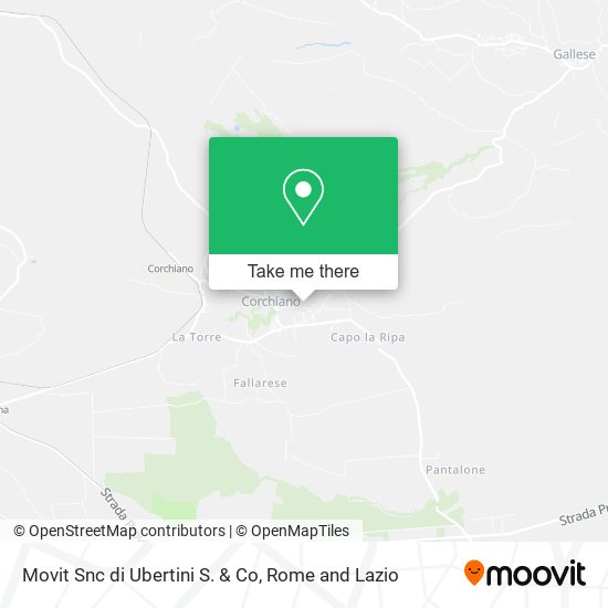 Movit Snc di Ubertini S. & Co map