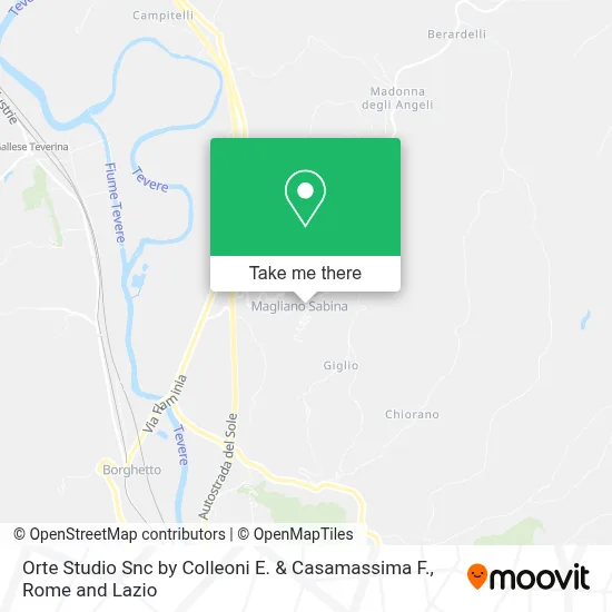 Orte Studio Snc by Colleoni E. & Casamassima F. map