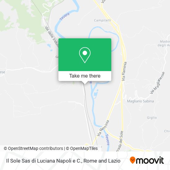 Il Sole Sas di Luciana Napoli e C. map