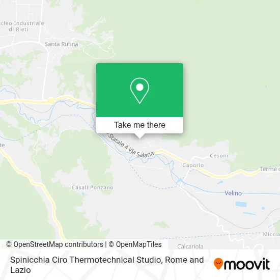 Spinicchia Ciro Thermotechnical Studio map