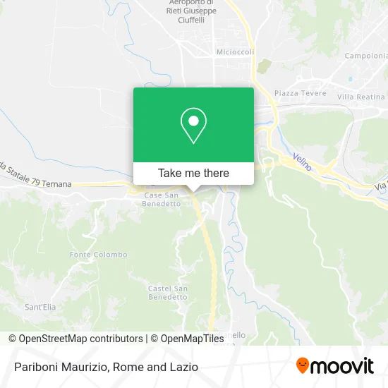 Pariboni Maurizio map