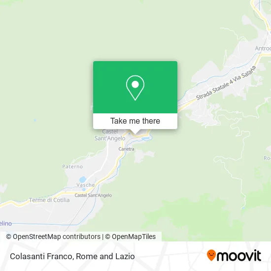 Colasanti Franco map