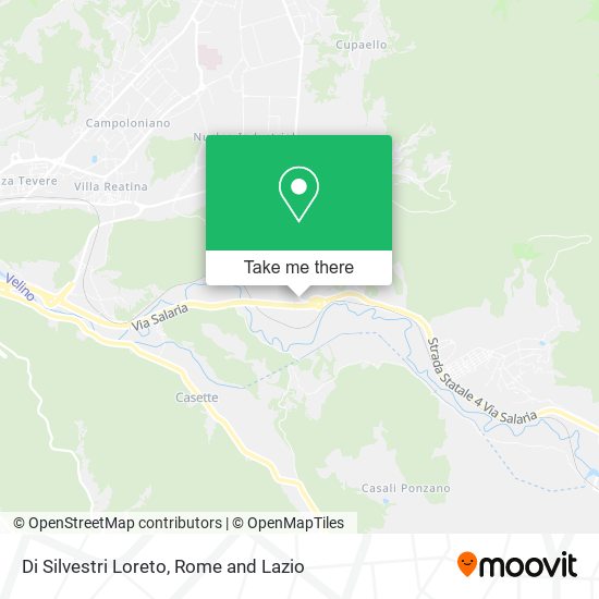 Di Silvestri Loreto map