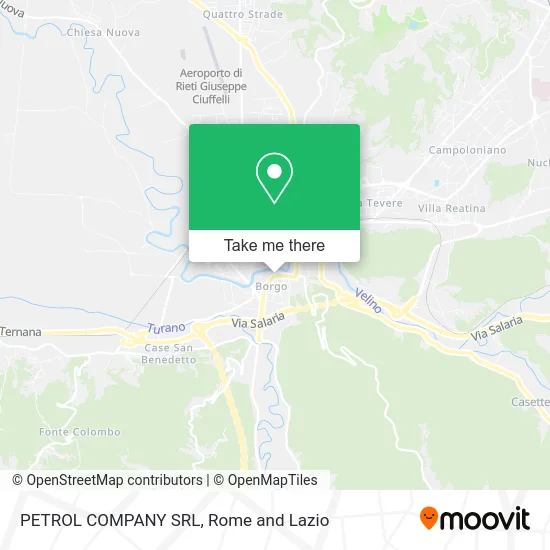 Petrol Company Srl map