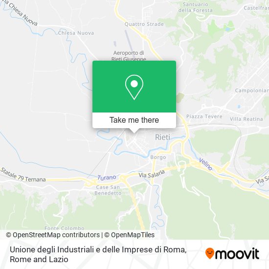 Unione degli Industriali e delle Imprese di Roma map