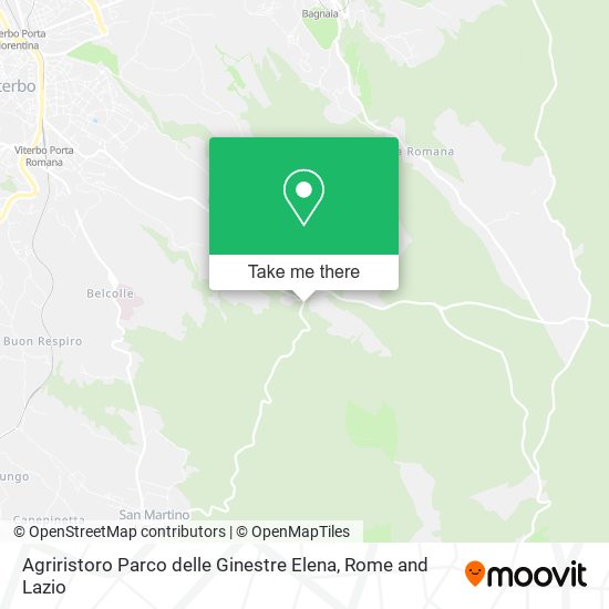 Agriristoro Parco delle Ginestre Elena map