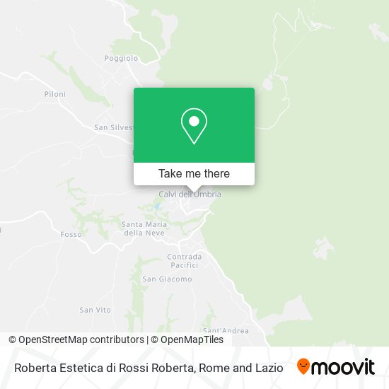 Roberta Estetica di Rossi Roberta map