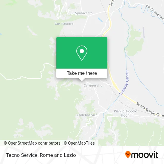 Tecno Service map
