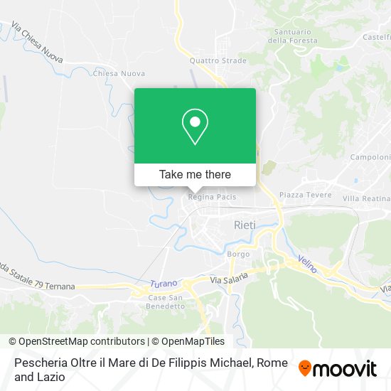 Pescheria Oltre il Mare di De Filippis Michael map