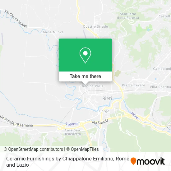 Ceramic Furnishings by Chiappalone Emiliano map