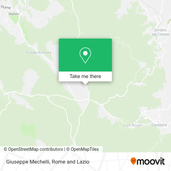 Giuseppe Mechelli map