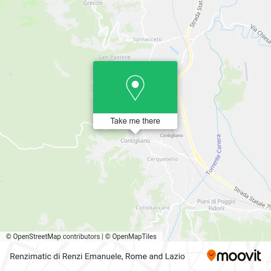 Renzimatic of Renzi Emanuele map