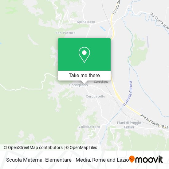 Scuola Materna -Elementare - Media map