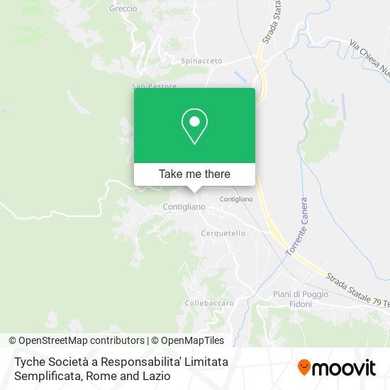 Tyche Società a Responsabilita' Limitata Semplificata map