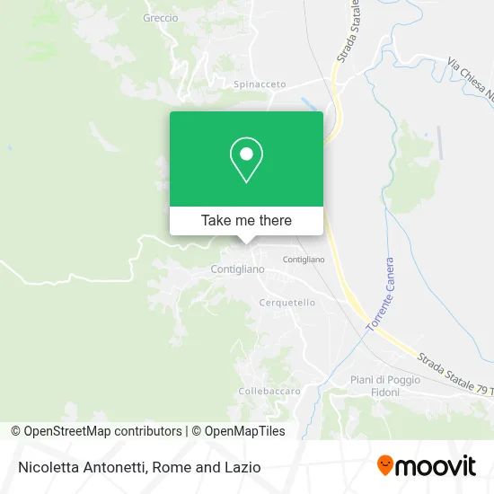 Nicoletta Antonetti map