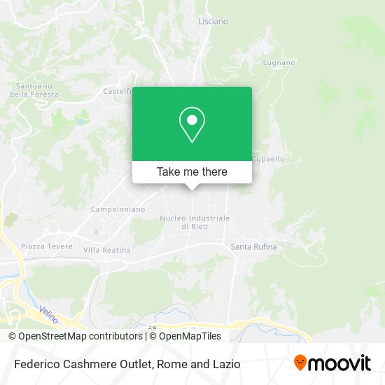 Federico Cashmere Outlet map