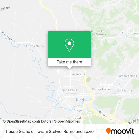 Tiesse Grafic di Tavani Stelvio map