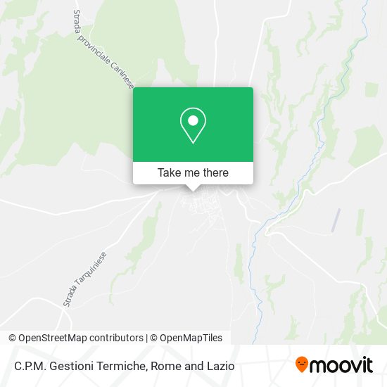 C.P.M. Gestioni Termiche map