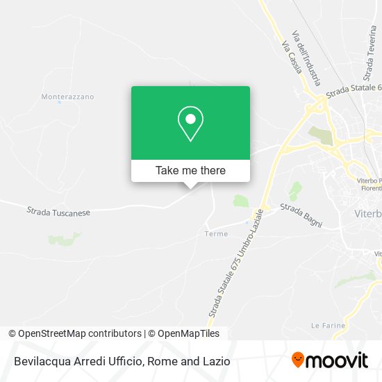 Bevilacqua Arredi Ufficio map