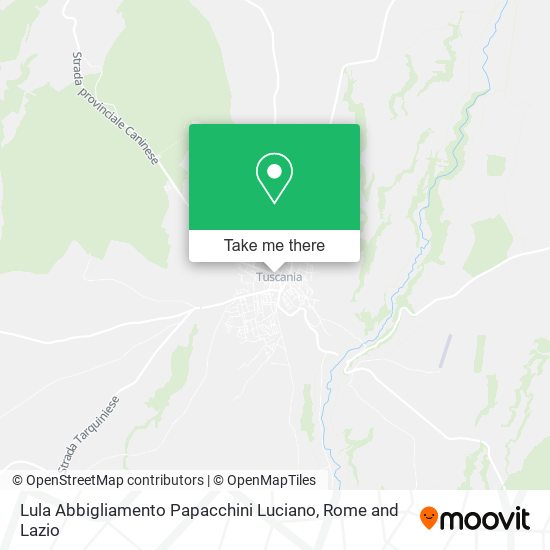 Lula Abbigliamento Papacchini Luciano map
