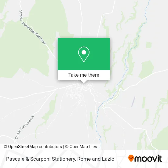 Pascale & Scarponi Stationery map
