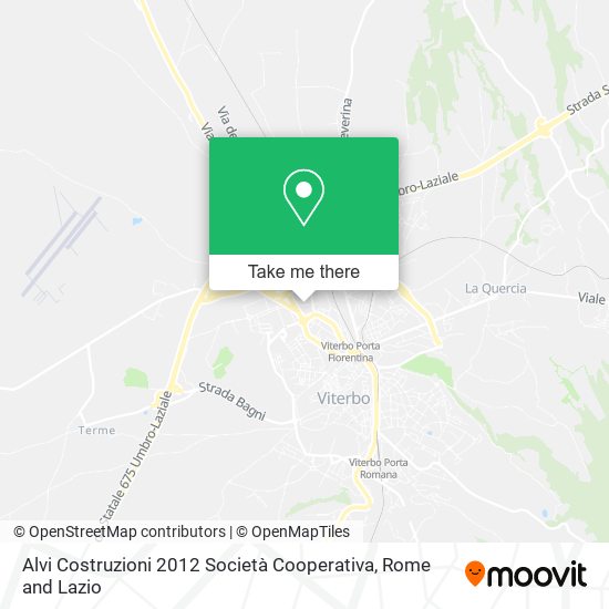 Alvi Costruzioni 2012 Società Cooperativa map