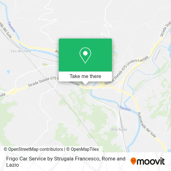 Frigo Car Service by Strugala Francesco map