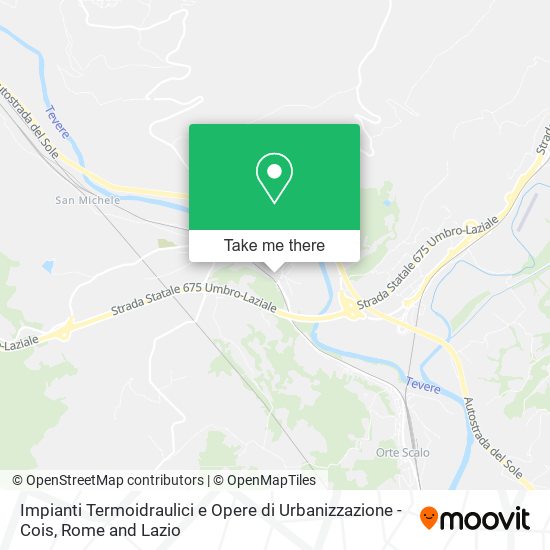 Impianti Termoidraulici e Opere di Urbanizzazione - Cois map