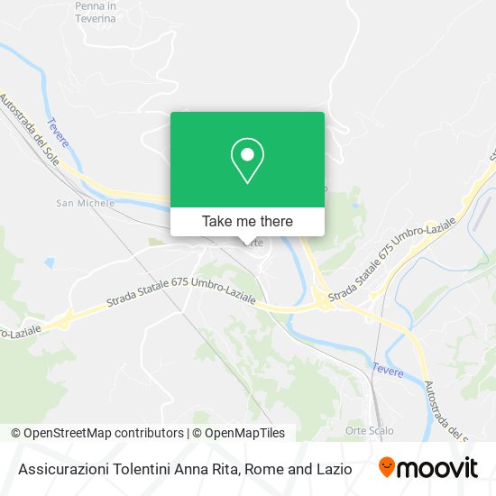 Assicurazioni Tolentini Anna Rita map