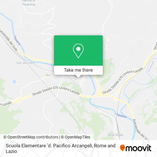 Scuola Elementare 'd. Pacifico Arcangelì map