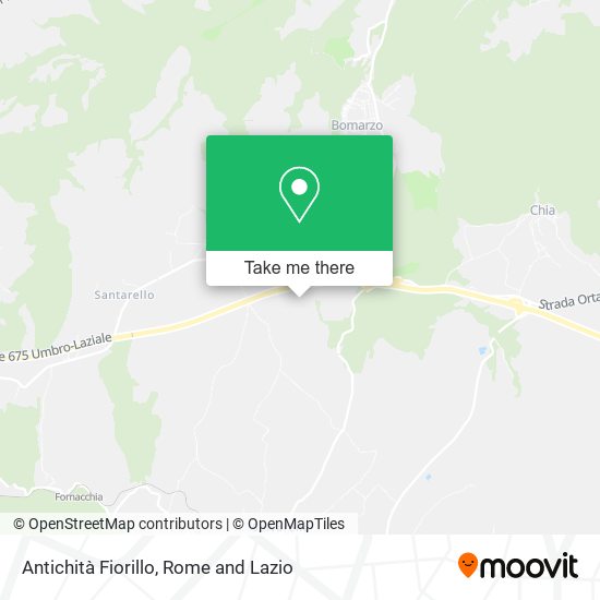 Antichità Fiorillo map