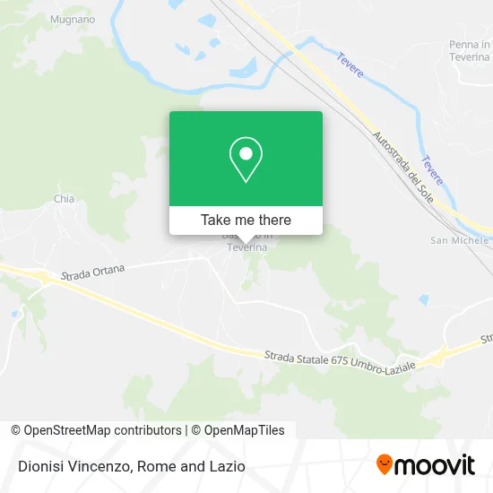 Dionisi Vincenzo map