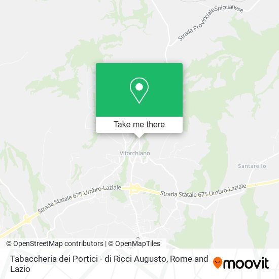 Tabaccheria dei Portici - di Ricci Augusto map