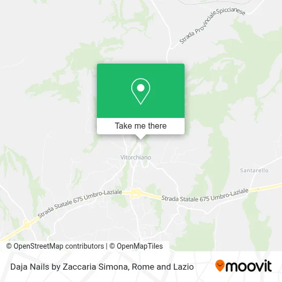 Daja Nails by Zaccaria Simona map