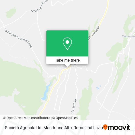 Società Agricola Udi Mandrione Alto map