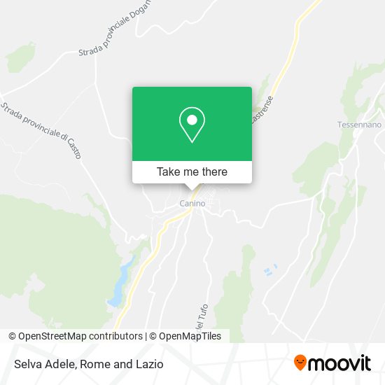 Selva Adele map