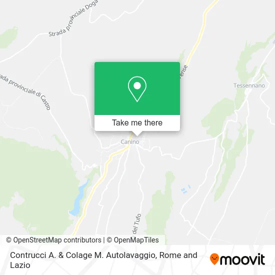 Contrucci A. & Colage M. Car Wash map