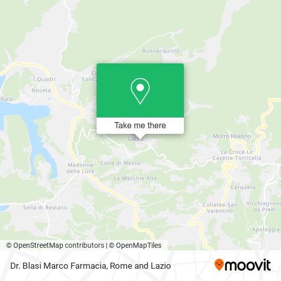 Dr. Blasi Marco Farmacia map