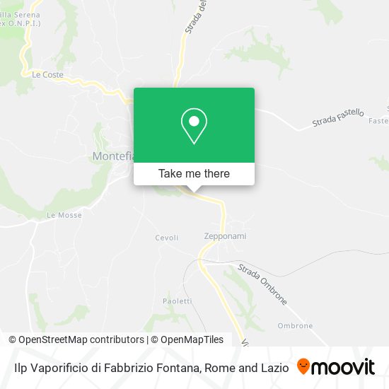 Ilp Vaporificio di Fabbrizio Fontana map