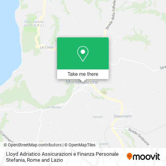 Lloyd Adriatico Assicurazioni e Finanza Personale Stefania map