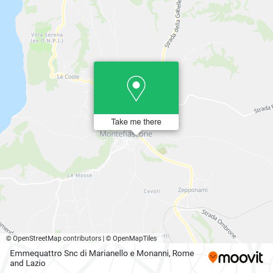 Emmequattro Snc di Marianello e Monanni map
