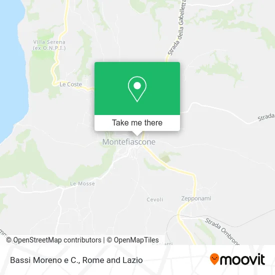 Bassi Moreno & Co. map