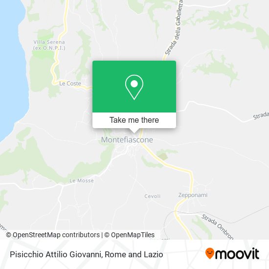 Pisicchio Attilio Giovanni map