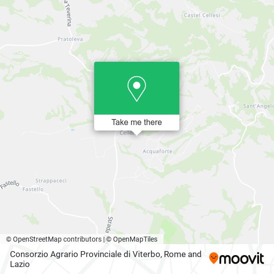 Consorzio Agrario Provinciale di Viterbo map