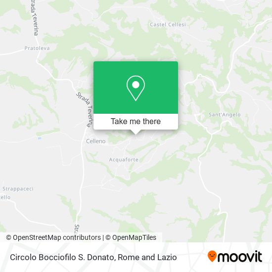 Circolo Bocciofilo S. Donato map