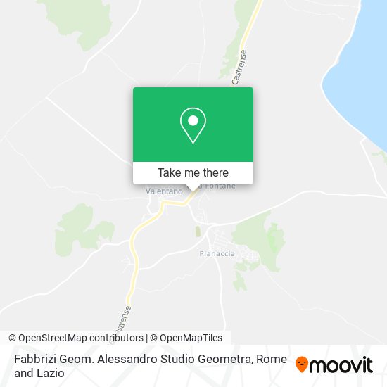 Fabbrizi Geom. Alessandro Studio Geometra map